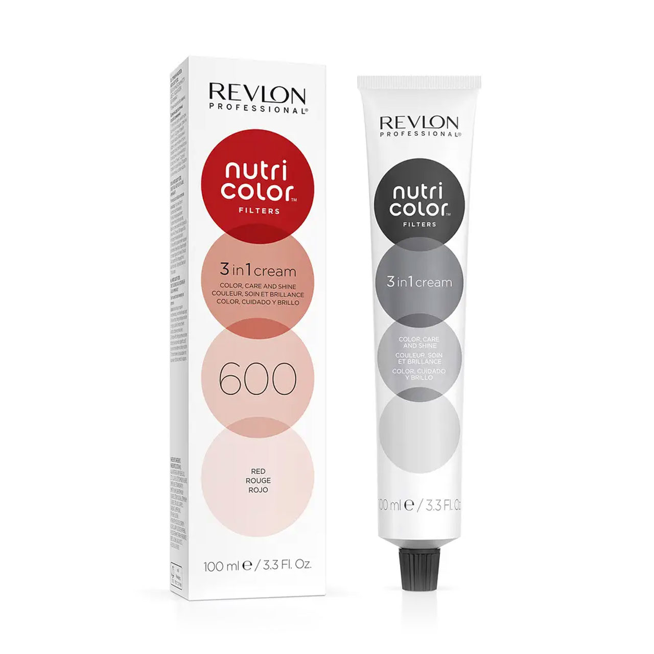 Тонувальна маска для волосся Revlon Professional Nutri Color Filters Fashion 600 Red, 100 мл